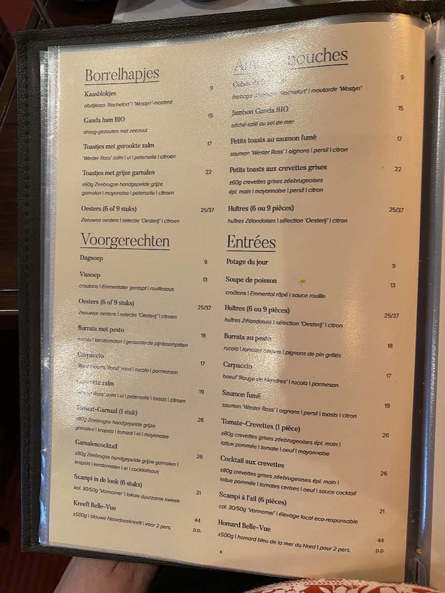 Menu - Rubens photo 10